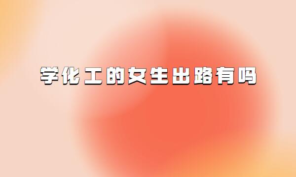 化學(xué)工程與工藝專(zhuān)業(yè)課程有哪些,學(xué)化工的女生出路有嗎